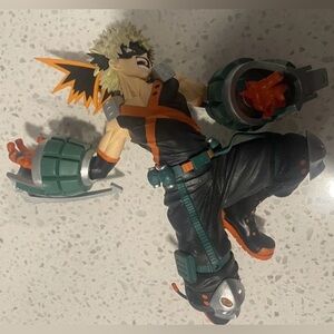 Katsuki Bakugo 6” Anime Figure My Hero Academia ( no stand ) preowned